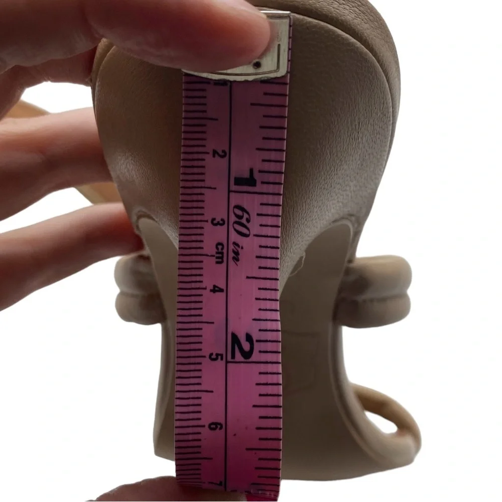 Her by Anthony Veer Sandals Brown Leather Feminine Heels Comfort Strappy Sz 8.5 - Picture 8 of 9